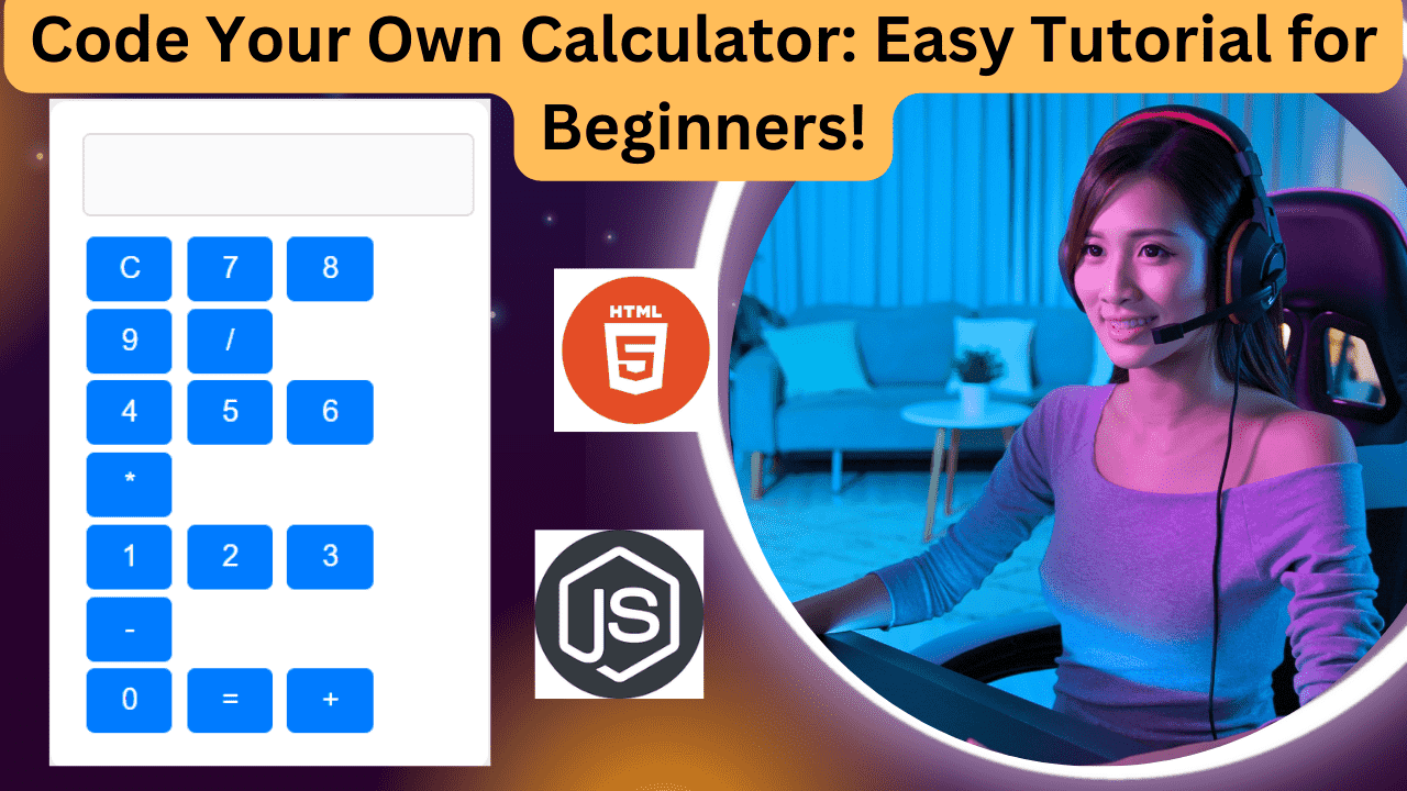 Build a Professional Calculator with HTML &amp; JavaScript | Step-by-Step Tutorial